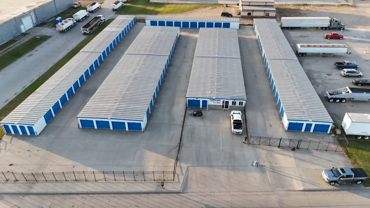 Aerial view of Storage Max